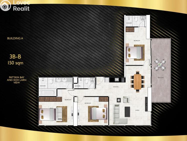 Prodej apartmánů Pattaya č. 33