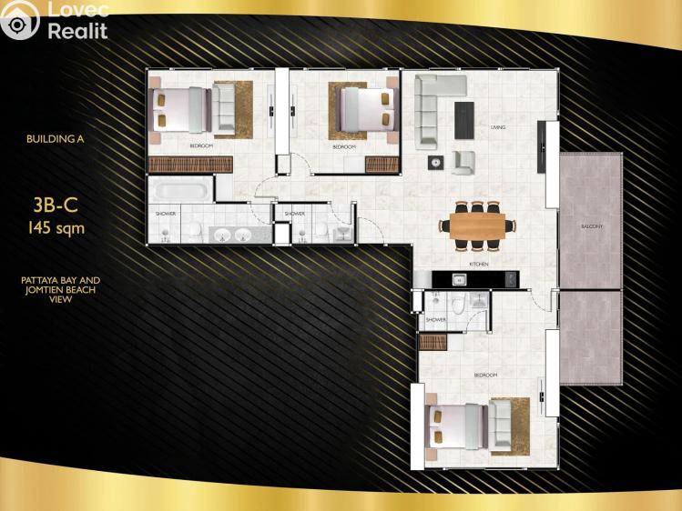 Prodej apartmánů Pattaya č. 34