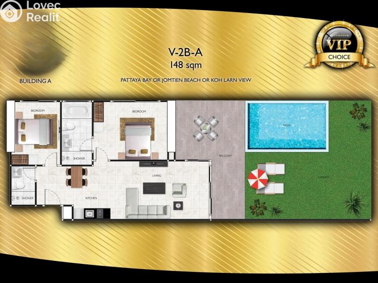 Prodej apartmánů Pattaya č. 35