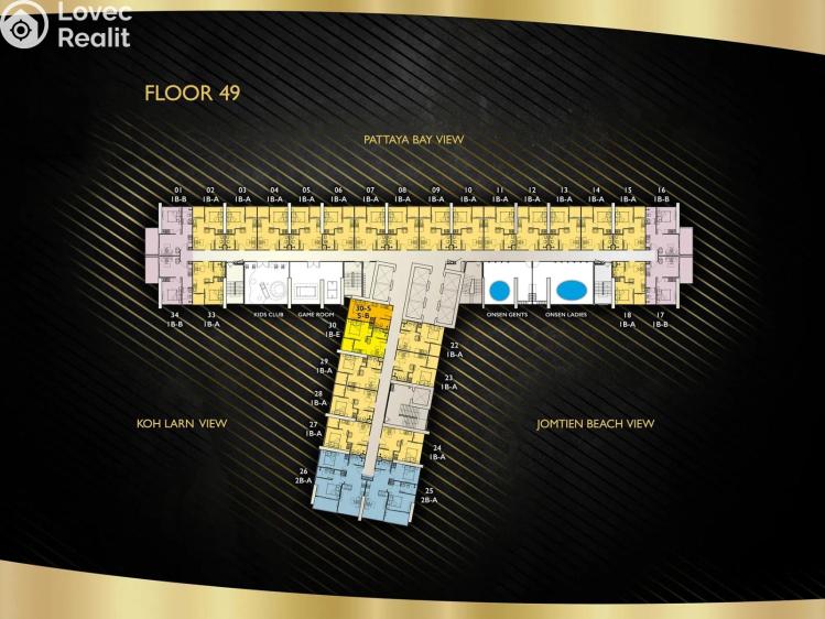 Prodej apartmánů Pattaya č. 38