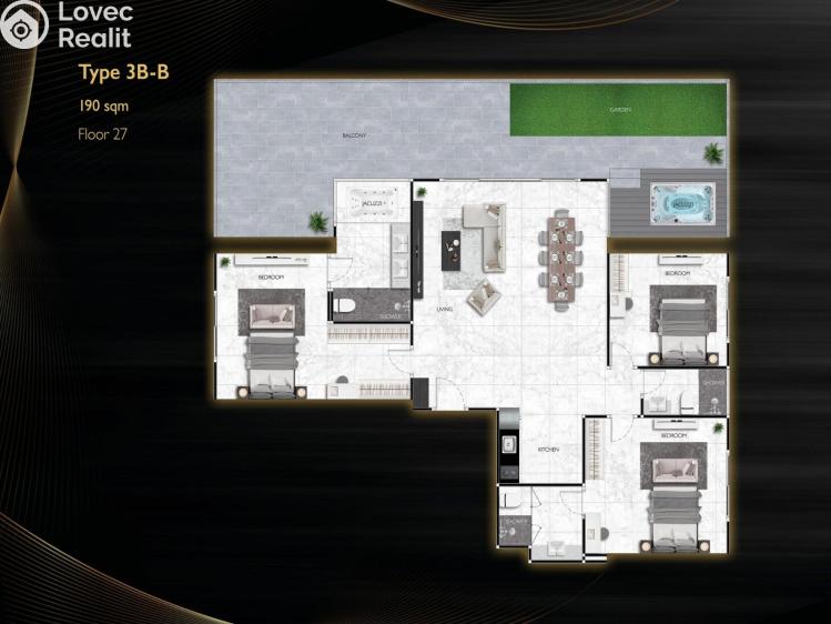 Prodej apartmánů Pattaya č. 36