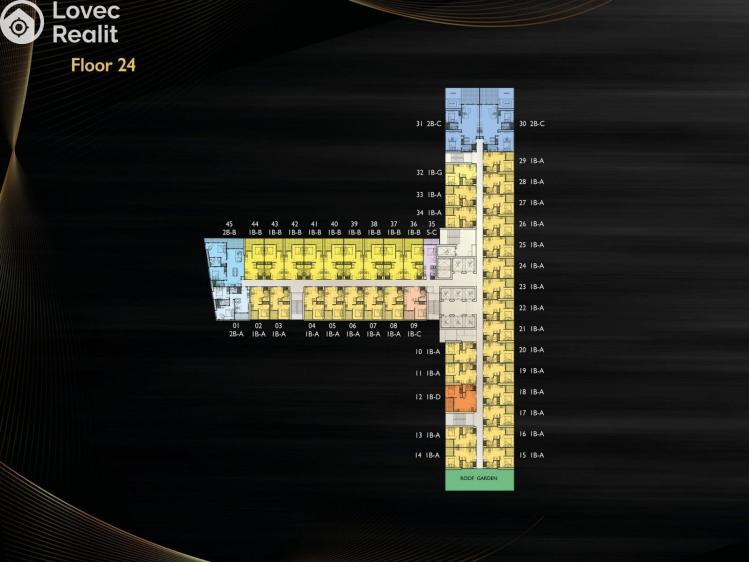 Prodej apartmánů Pattaya č. 40