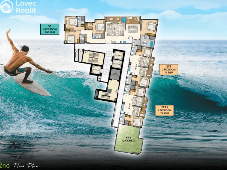 Prodej apartmánů Pattaya č. 8