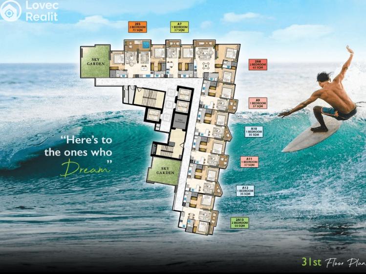 Prodej apartmánů Pattaya č. 9