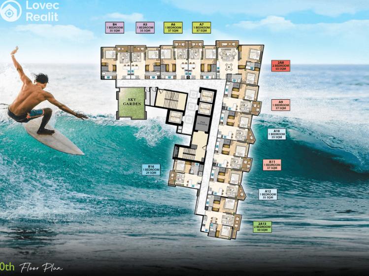 Prodej apartmánů Pattaya č. 10