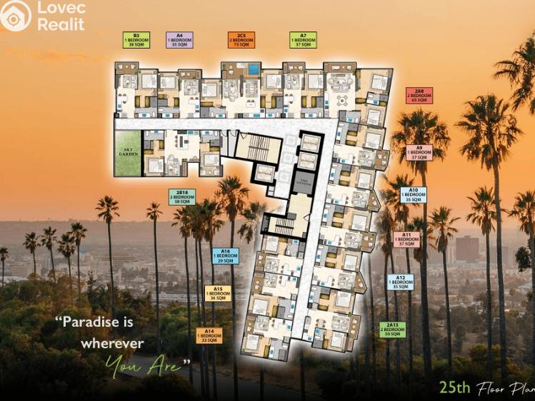 Prodej apartmánů Pattaya č. 27
