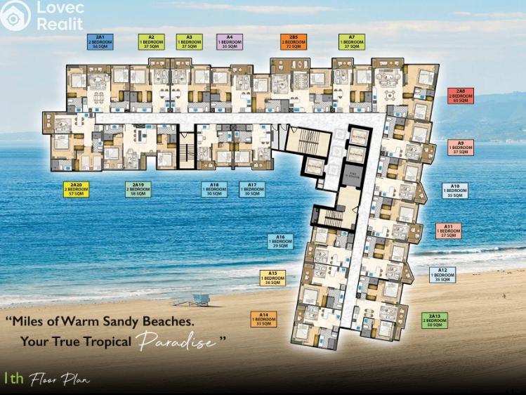 Prodej apartmánů Pattaya č. 28