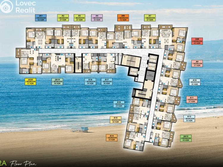 Prodej apartmánů Pattaya č. 40