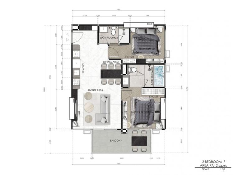 Prodej apartmánů Pattaya č. 24