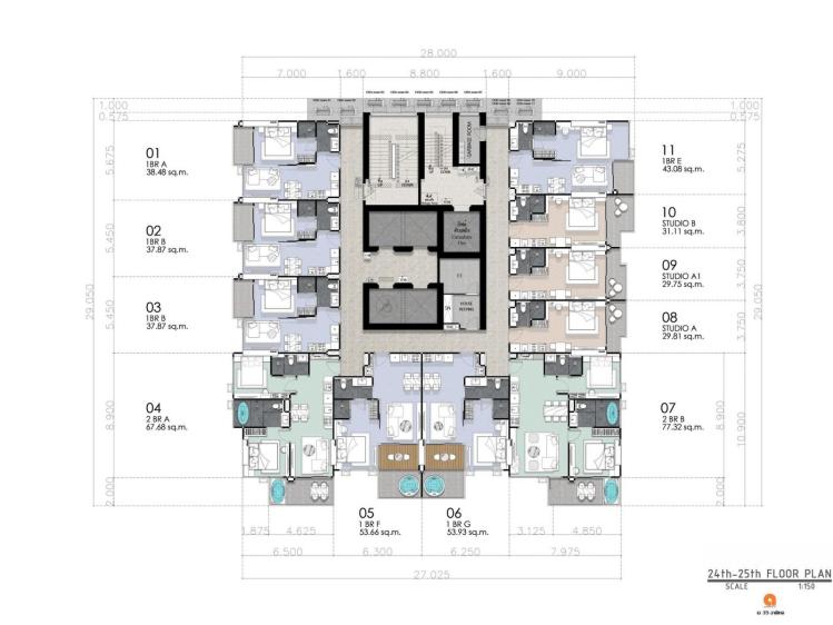Prodej apartmánů Pattaya č. 31
