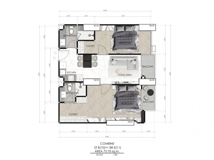 Prodej apartmánů Pattaya č. 35