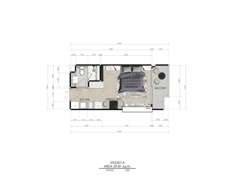 Prodej apartmánů Pattaya č. 36