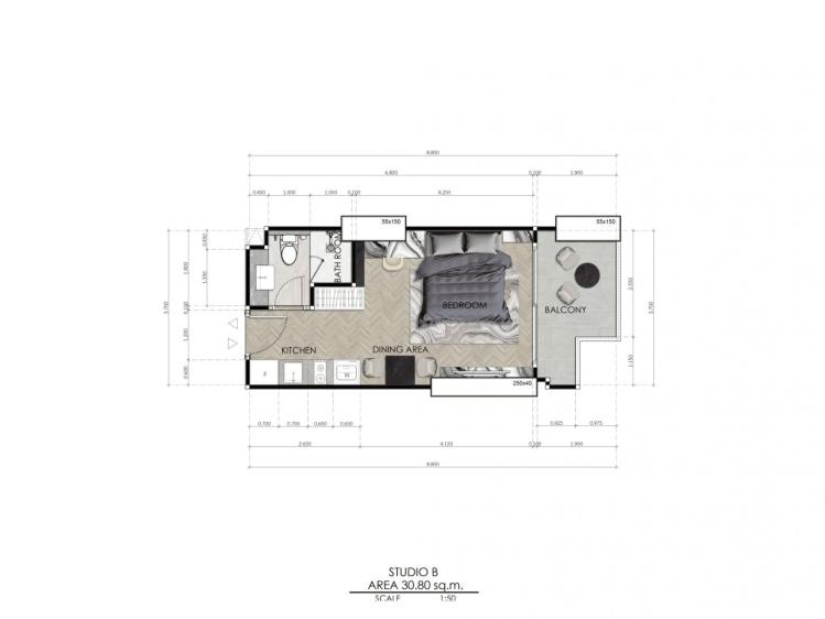 Prodej apartmánů Pattaya č. 37