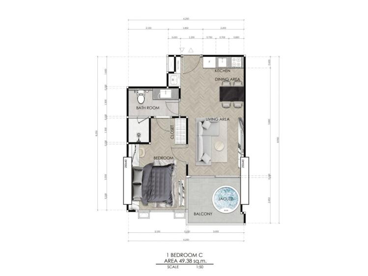 Prodej apartmánů Pattaya č. 38