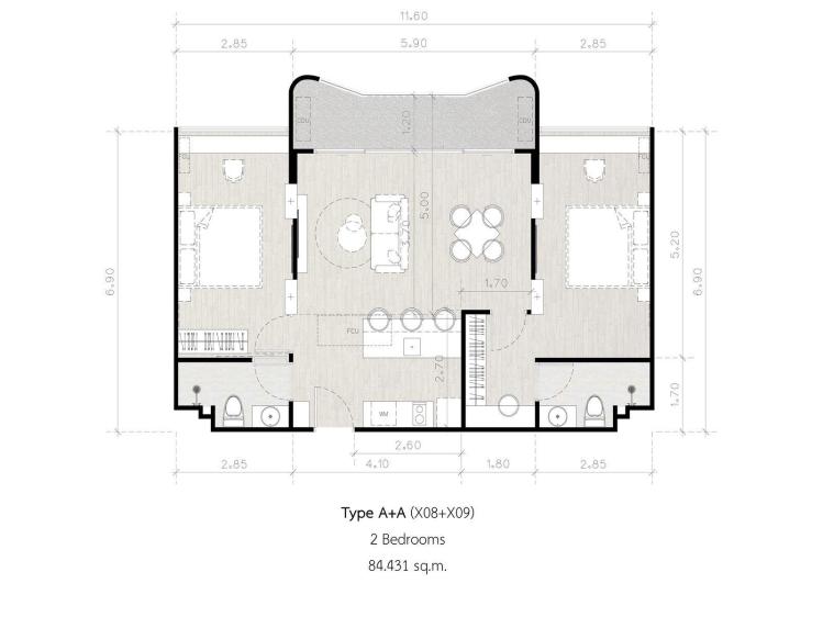 Prodej apartmánů Pattaya č. 22