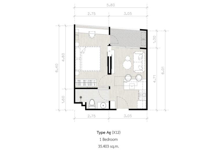 Prodej apartmánů Pattaya č. 28