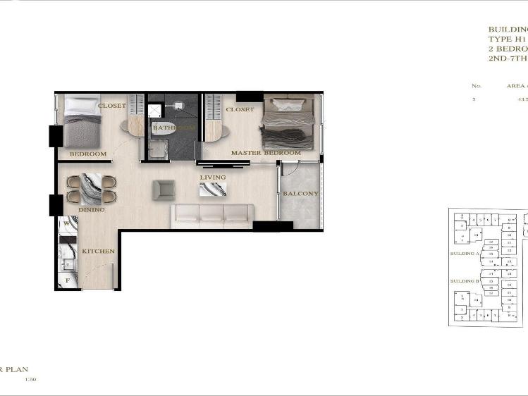 Prodej apartmánů Pattaya č. 9