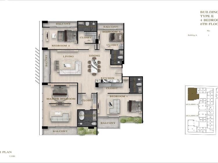 Prodej apartmánů Pattaya č. 15