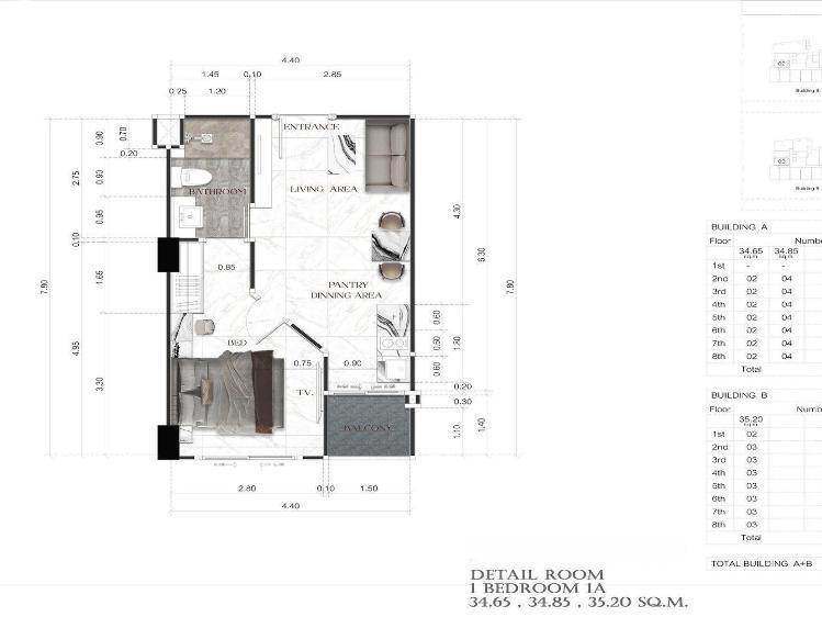 Prodej apartmánů Pattaya č. 9