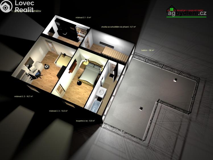 Prodej rodinného domu Strážov č. 29