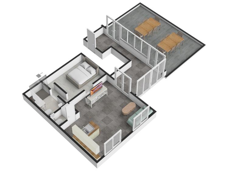 Pronájem bytu 2+KK Vojkovice č. 7