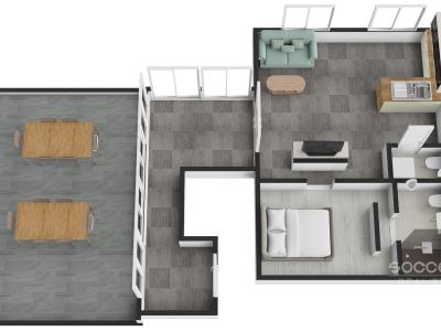 Rent apartment 2+KK Vojkovice č. 5