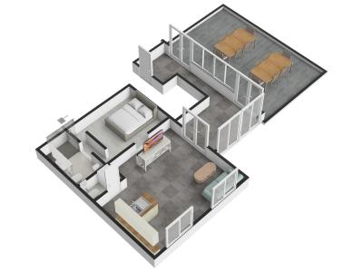 Rent apartment 2+KK Vojkovice č. 6