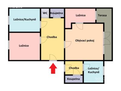 Продажа квартиры 4+1 Praha, V javorech č. 4