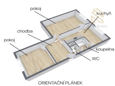 Продажа квартиры 2+1 Dobkovice č. 2