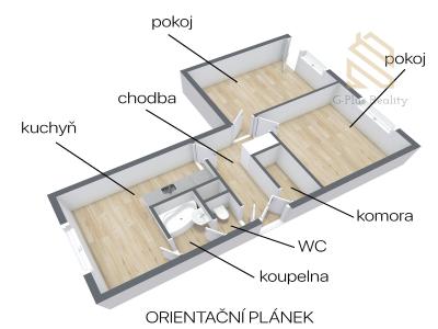 Продажа квартиры 2+1 Dobkovice č. 2