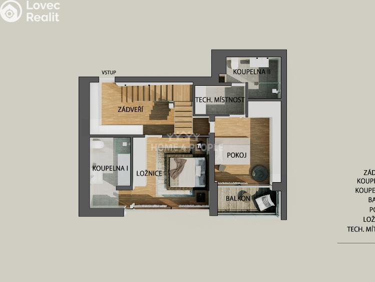 Продажа квартиры 4+KK Praha 3, Prokopova č. 94