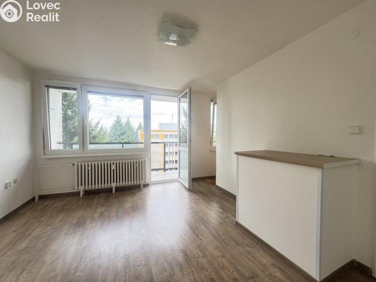 Pronájem bytu 1+KK Pardubice, Křičkova 417 č. 7