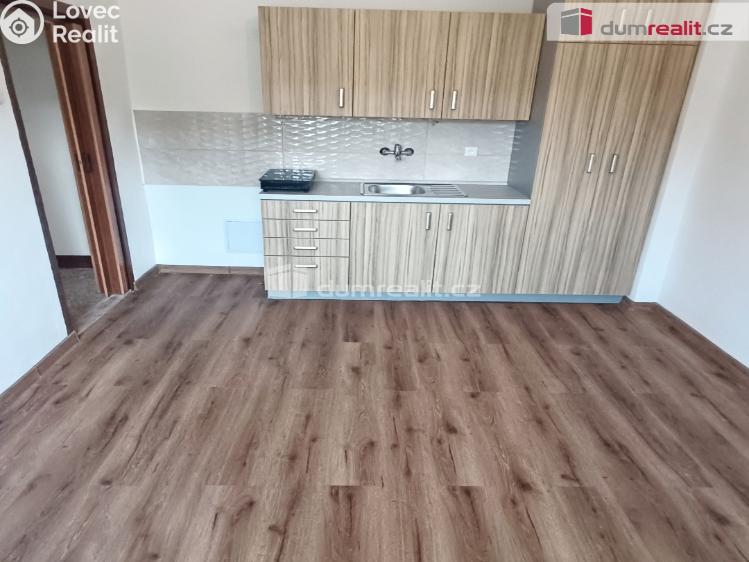 Pronájem bytu 1+KK Benešov nad Ploučnicí, Nádražní č. 1