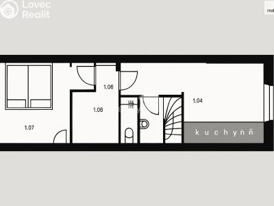 Rent apartment 3+KK Černý Důl č. 6