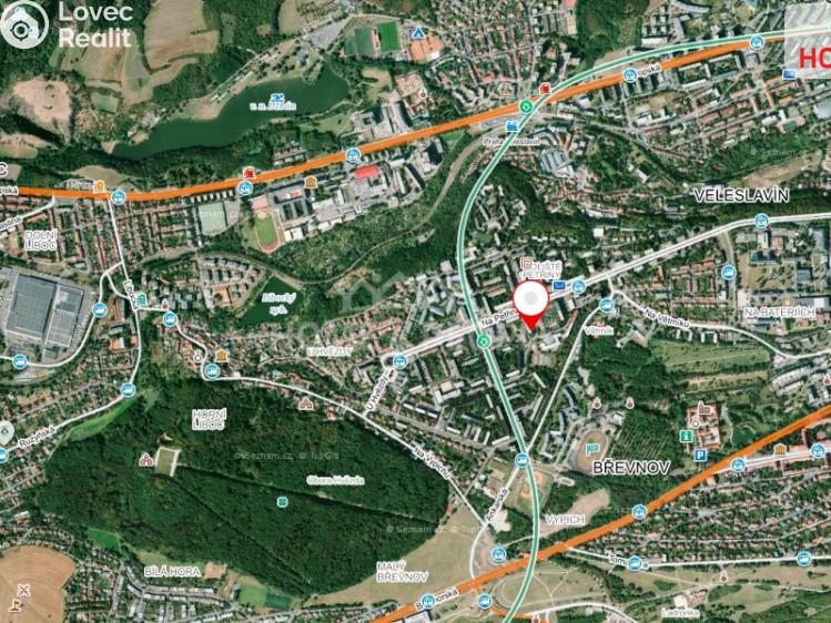 Pronájem bytu 2+1 Praha 6, Čílova č. 12