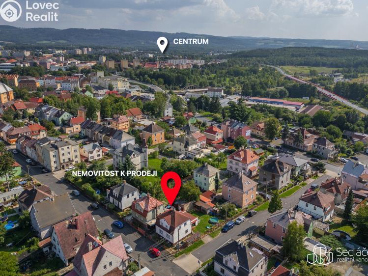 Prodej rodinného domu Sokolov, Dvořákova č. 30