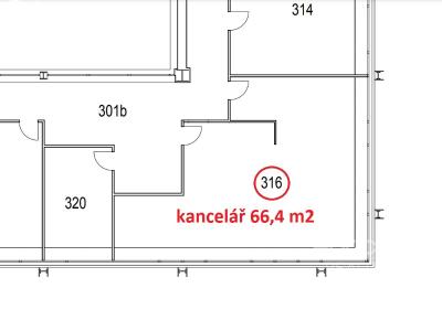 Rent office space Praha, Sokolovská č. 2