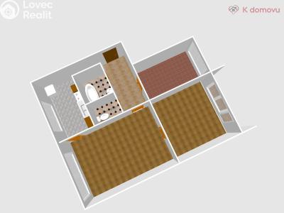 Prodej bytu 3+1 Olomouc, Zikova č. 2