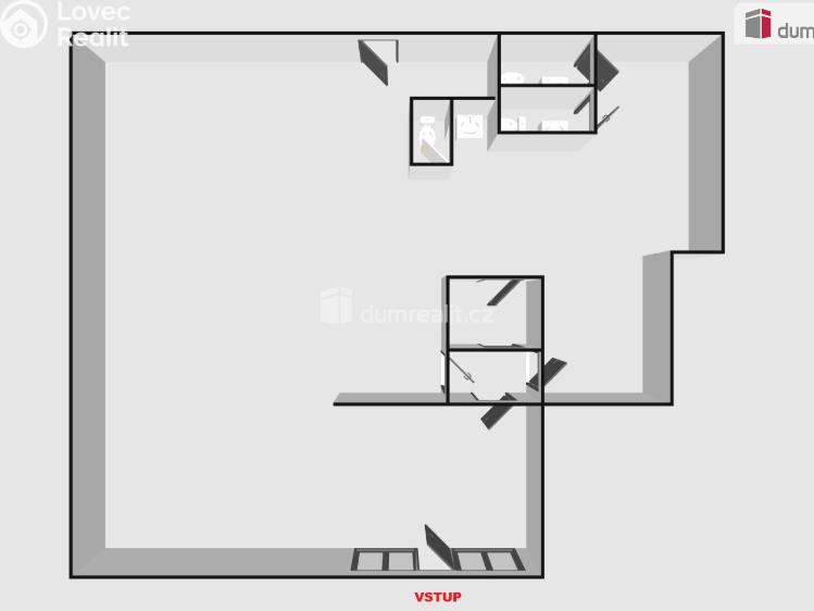 Pronájem obchodního prostoru Břeclav, Na Valtické č. 9