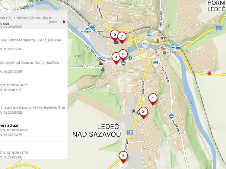 Pronájem rodinného domu Ledeč nad Sázavou, Nad internátem č. 18