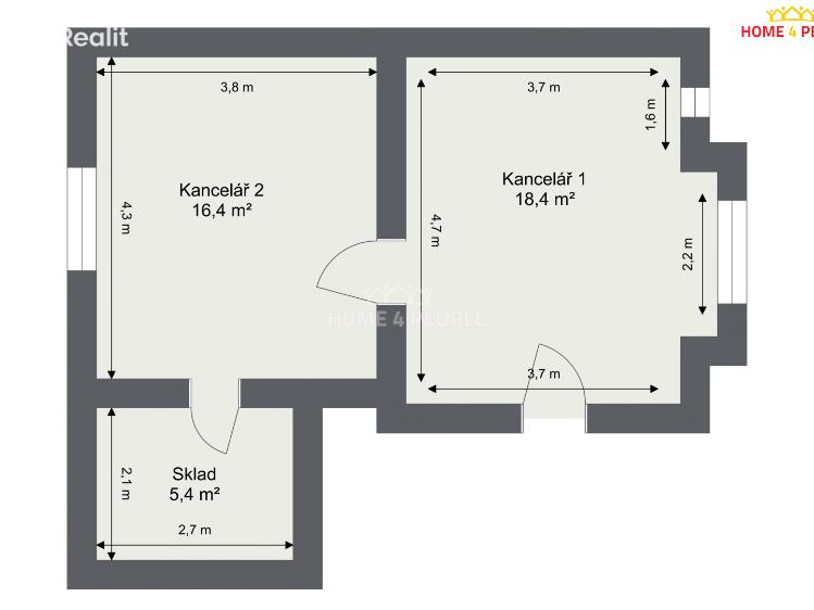 Rent commercial properties Praha 4, Na rolích č. 7