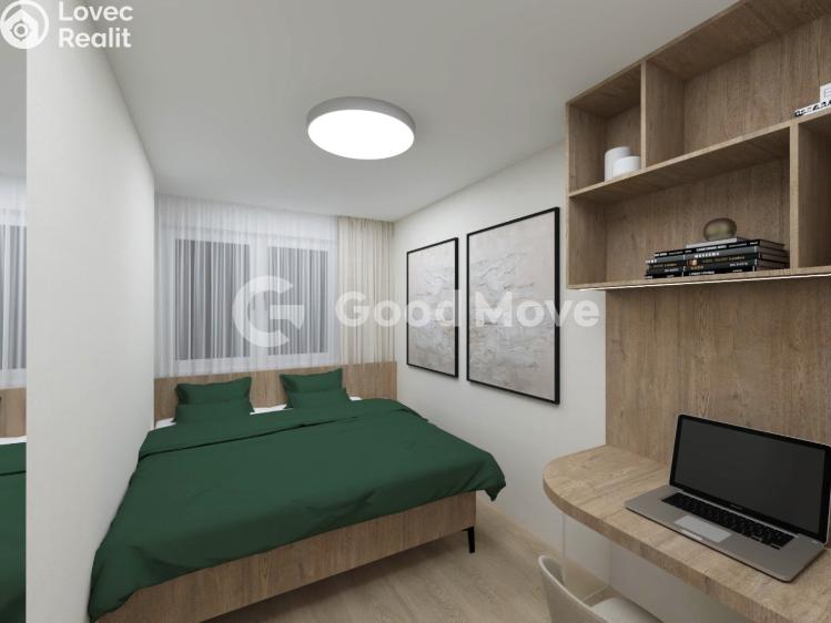 Sale apartment 1+KK Zlín, Horní Vršava IV 5642 č. 16