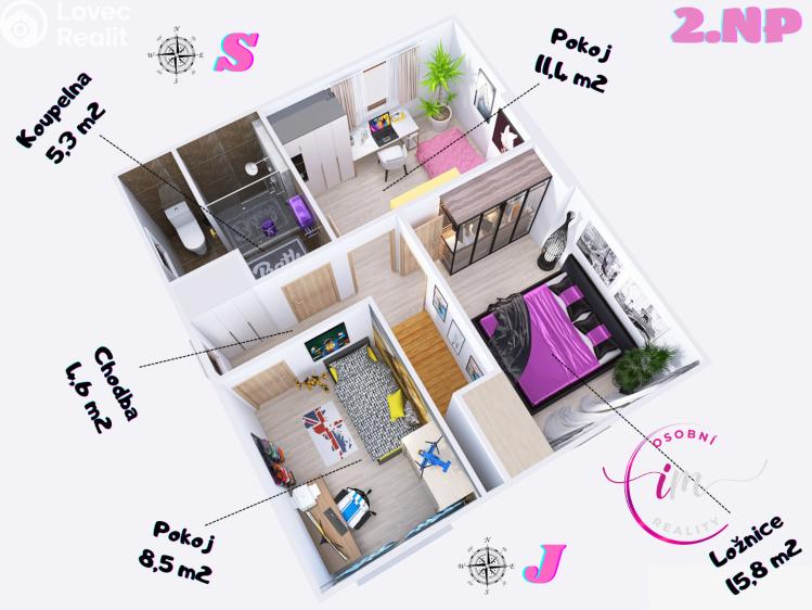 Prodej rodinného domu Třebíč, Řípovská č. 19