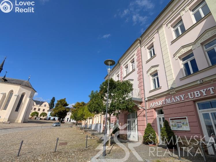 Продажа квартиры 4+1 Kašperské Hory, Náměstí 184 č. 3