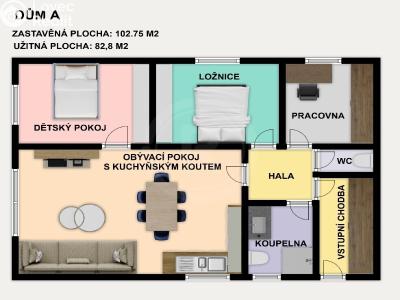 Продаж сімейного будинку Včelná, Jiráskova č. 2