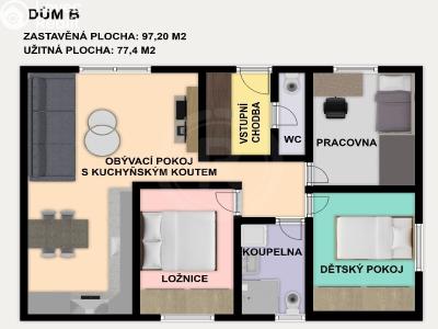 Prodej rodinného domu Včelná, Jiráskova č. 2