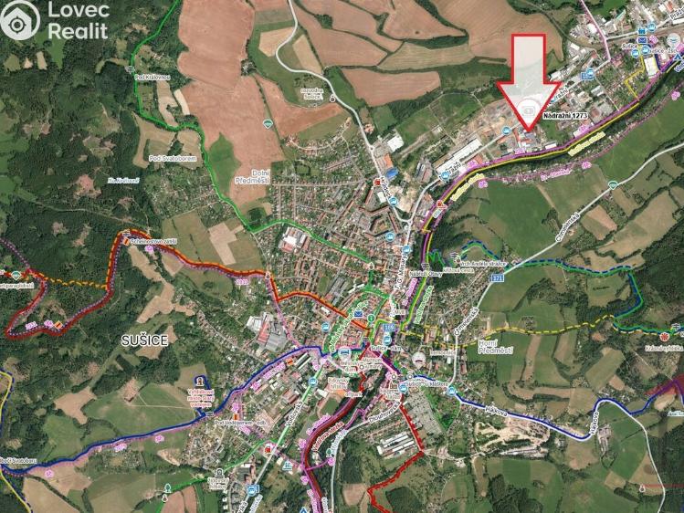 Pronájem kanceláře Sušice, Nádražní 1273 č. 9