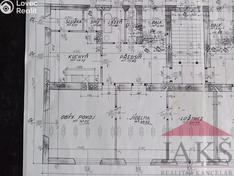 Продаж квартири 3+1 Klatovy, Plánická 73 č. 2