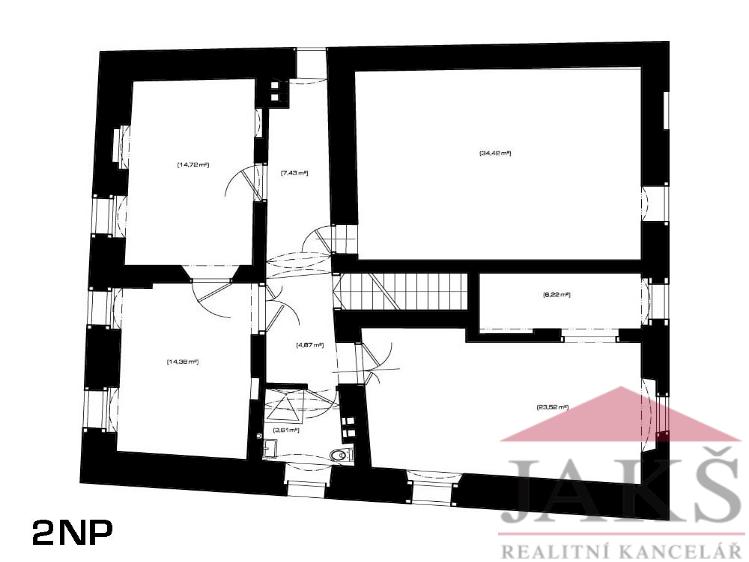 Prodej rodinného domu Horažďovice, Podbranská 58 č. 26