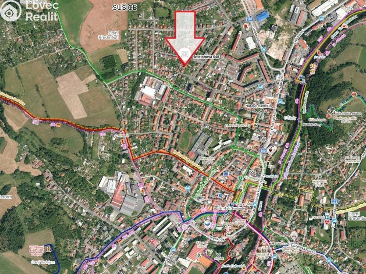 Prodej rodinného domu Sušice, Smetanova 640 č. 24